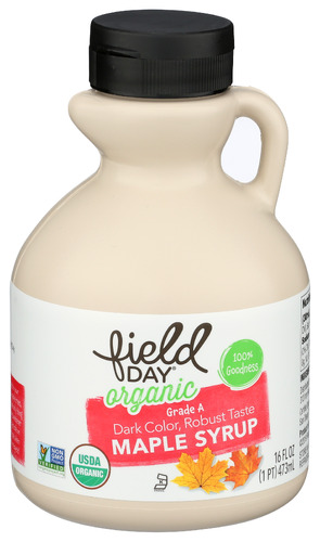FIELD DAY - OG2 FD GRD B Maple Syrup - 16 FZ | Nature's Food Markets