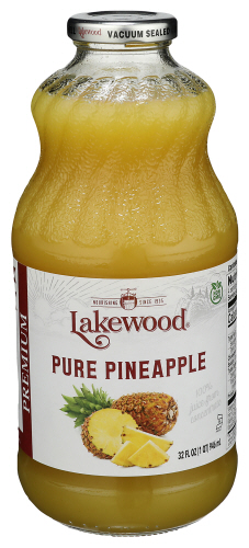 Lakewood - Pure Pineapple Juice - 32 FZ | Nature's Food Markets