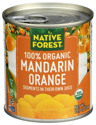 Native Forest - Mandarin Oranges,Og,Whole - 10.75 OZ | Nature's