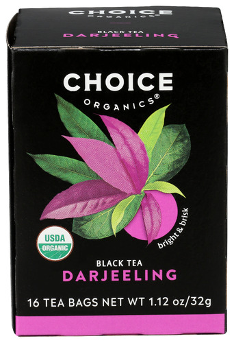 Choice Organic Teas - Darjeeling Tea - 16 BAG | Nature's Food Markets