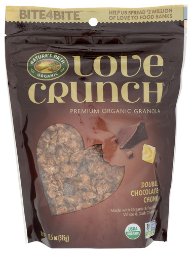 Love Crunch - CEREAL GNLA DBL CHOC CHNK - 11.500 OZ | Nature's