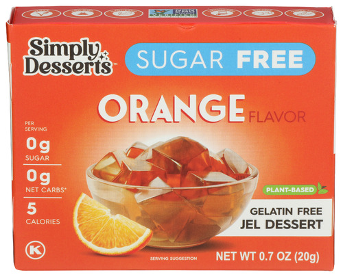 Simply Delish - JEL DSRT,ORANGE - 1.6 OZ | Nature's Food Markets