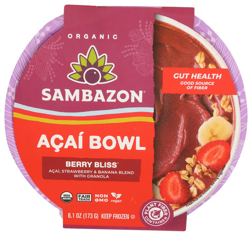 SAMBAZON - ACAI BOWL,OG2,BERRY BLISS - 6.1 OZ | Nature's Food Markets