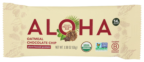 ALOHA - BAR OATMEAL CHOC CHIP - 1.980OZ | Nature's Food Markets