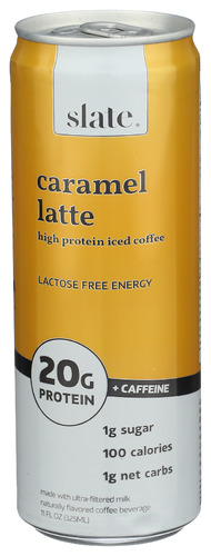 SLATE - PROTEIN CARAMEL RTD - 11.000FO | Nature's Food Markets
