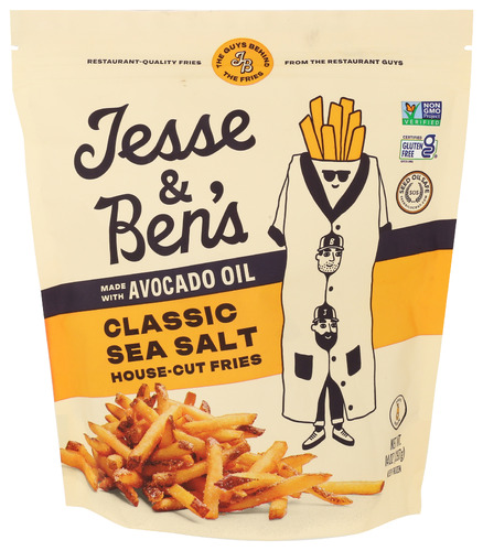 JESSE AND BENS - FRIES CLSC SEA SLT - 14.000OZ | Nature's Food Markets