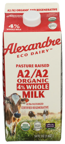 Alexandre Family Farm - MILK REDUCE FAT 2PRCT ORG - 59 FZ
